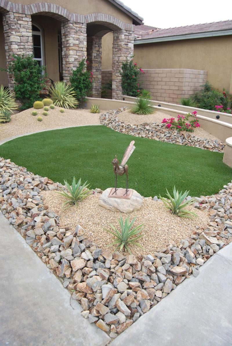 landscape ideas for front of house | Landscaping Ideas  Landscaping With Stone