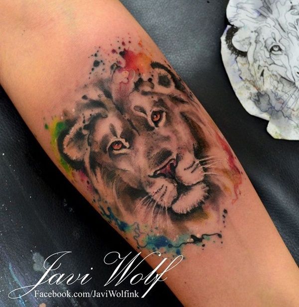 lion tattoo designs (30)
