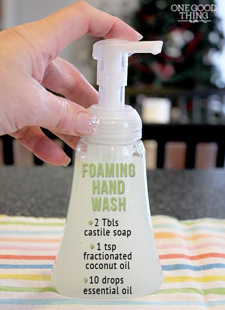 Make Your Own Moisturizing Antibacterial Foaming Hand Wash–I’ve saved so much money (and waste!) just usi