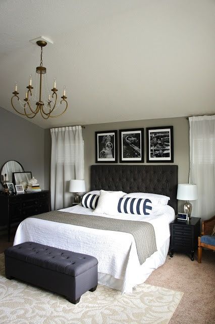Master bedroom decor, you don’t need a lot of money to know how to decorate. by georgina