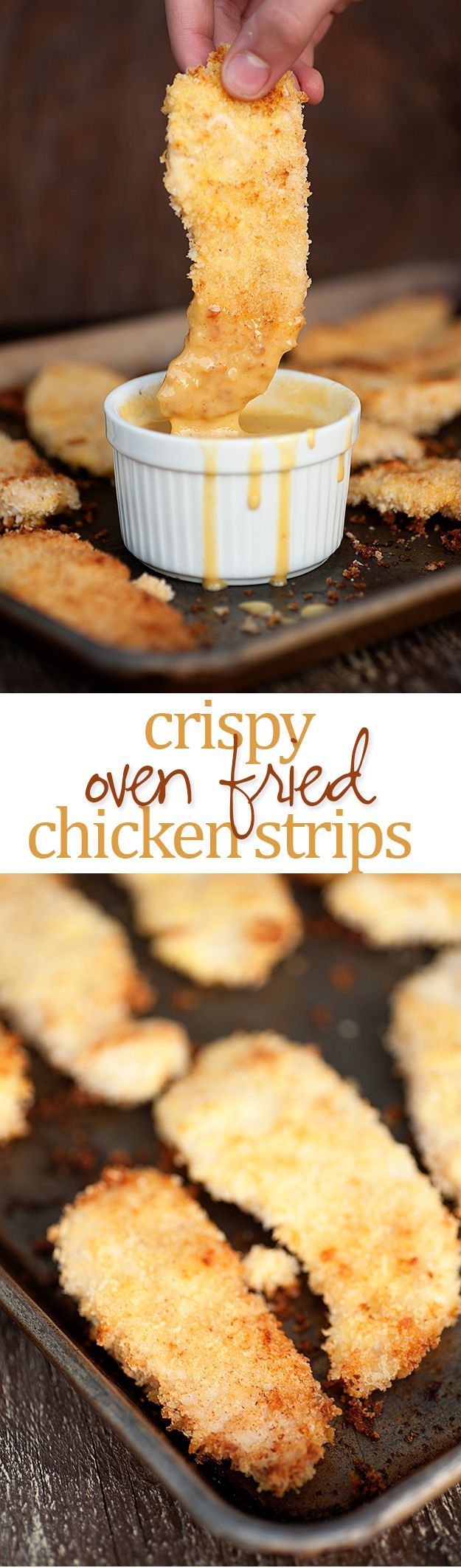 Oven Fried Chicken Strips