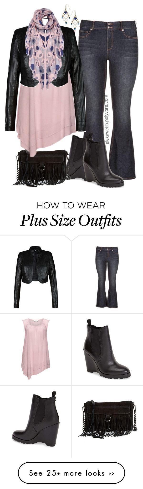 “Plus Size Flares” by alexawebb on Polyvore featuring maurices, MICHAEL Michael Kors, Rebecca Minkoff, Ziz