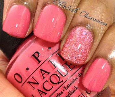 Polish Obsession: OPI – Elephantastic Pink. Pretty summer color