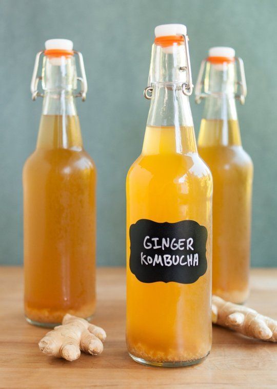 Recipe: Ginger Kombucha — Drink Recipes from The Kitchn | The Kitchn