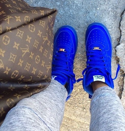 Royal Blue Air Force Ones