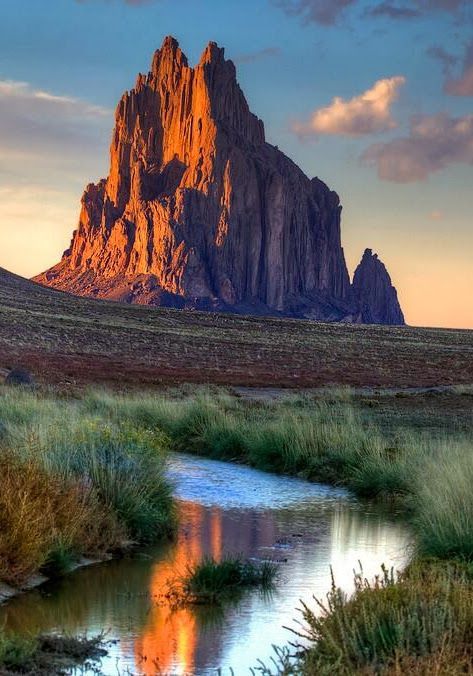 Shiprock ~ San Juan County, New Mexico, Navajo reservation.