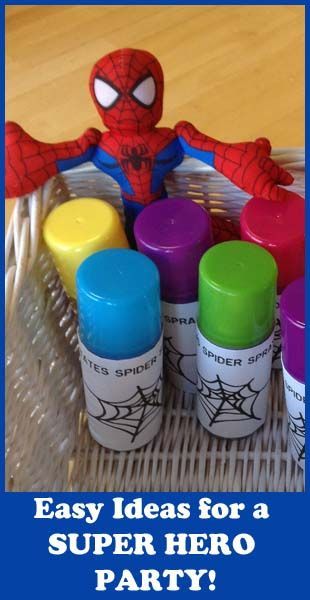 Super Hero Party- easy and fast ideas- I put this party together in a day!