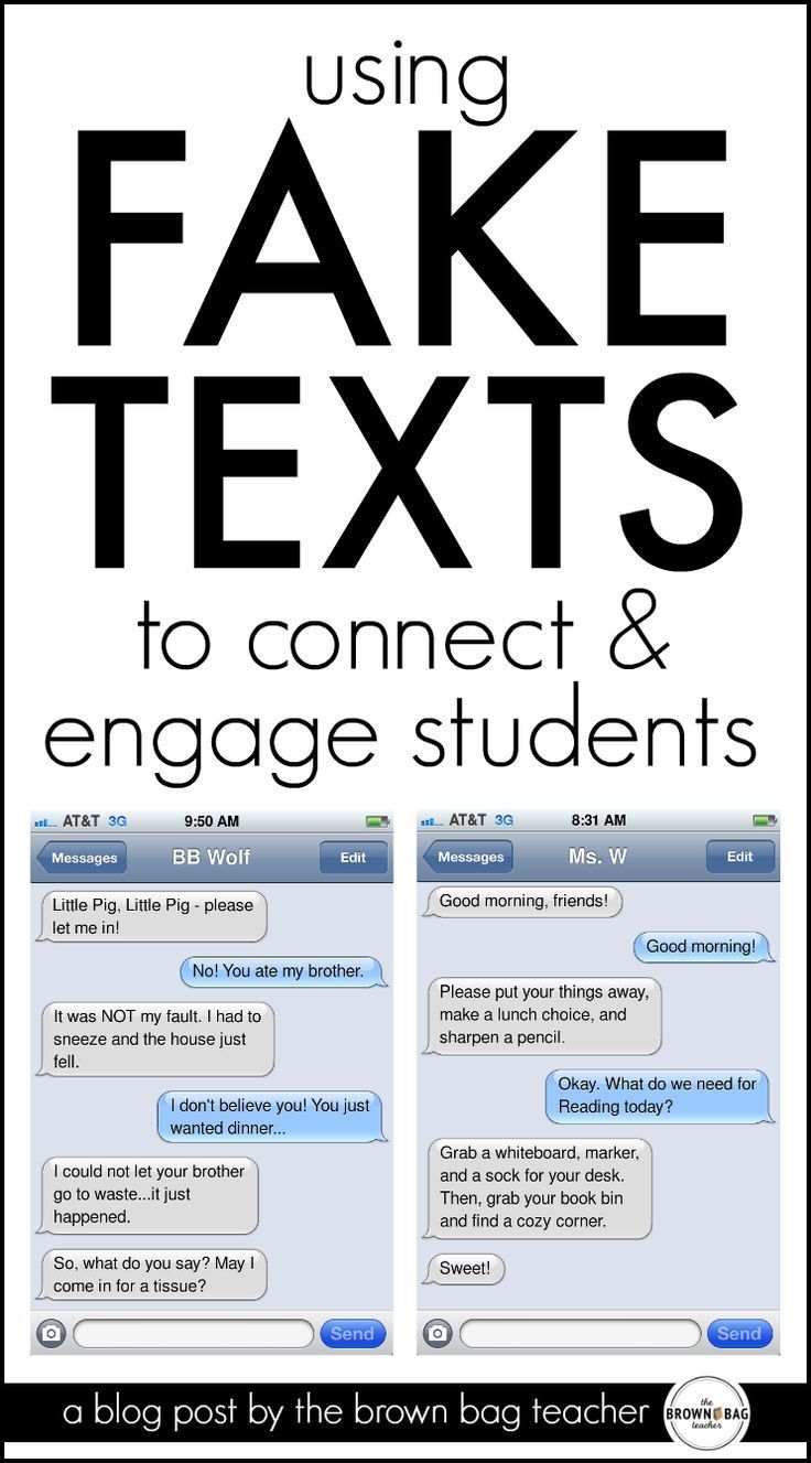 Texting in the Classroom – great ideas for using text messages to introduce vocabulary and upcoming learni