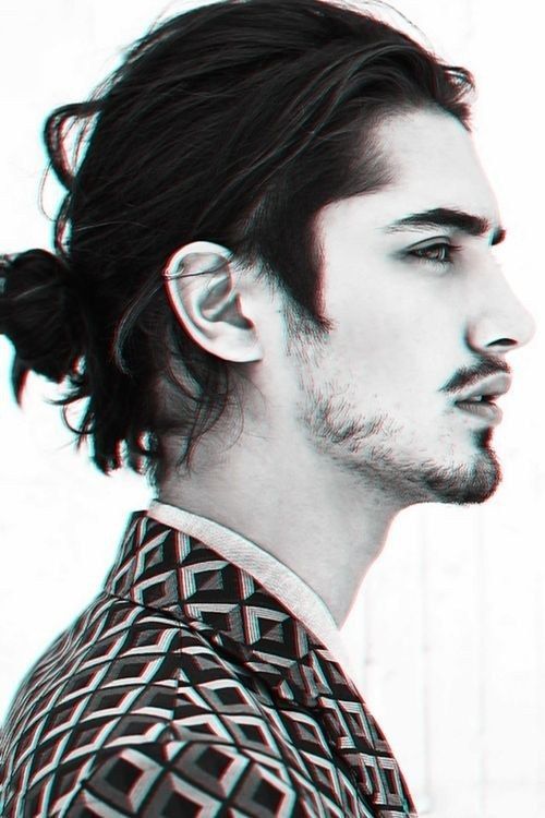 The blurry man bun | Community Post: 20 Man Buns That Will Ruin You For Short-Haired Guys