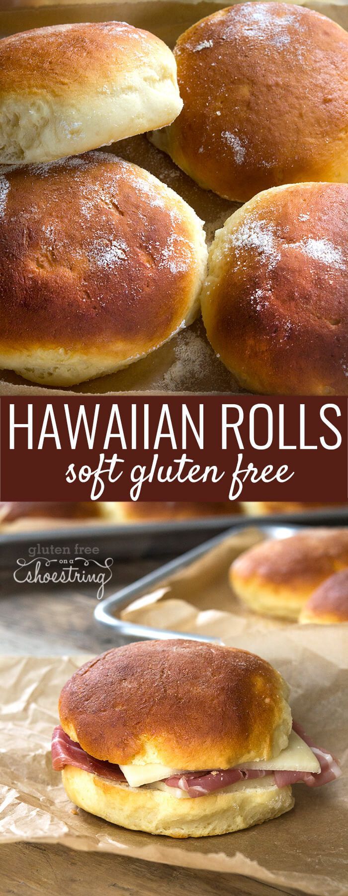 These super soft gluten free Hawaiian rolls are my favorite go-to rolls. Come see the recipe plus shaping