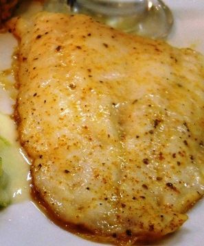 Tilapia – I halved all the seasonings and used 6 fillets instead of 4. Turned out great. Not too spicy for