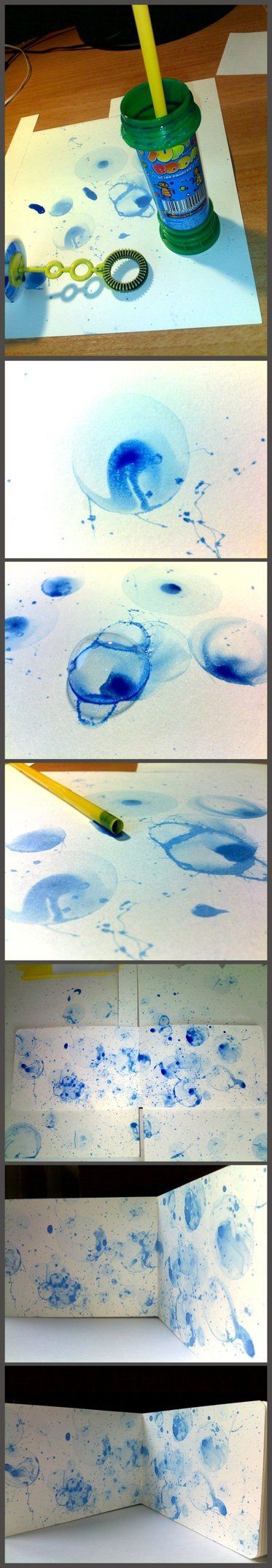 Water color tutorial by ~i-am-yaser  Interesting technique with Bubbles.
