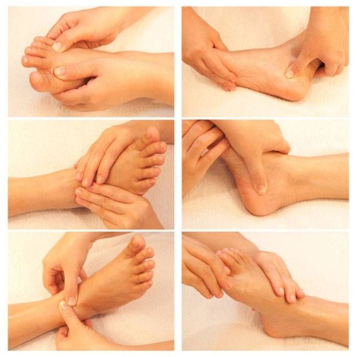 You can, in fact, perform a very simple foot massage to stimulate these spots on your feet and encourage r