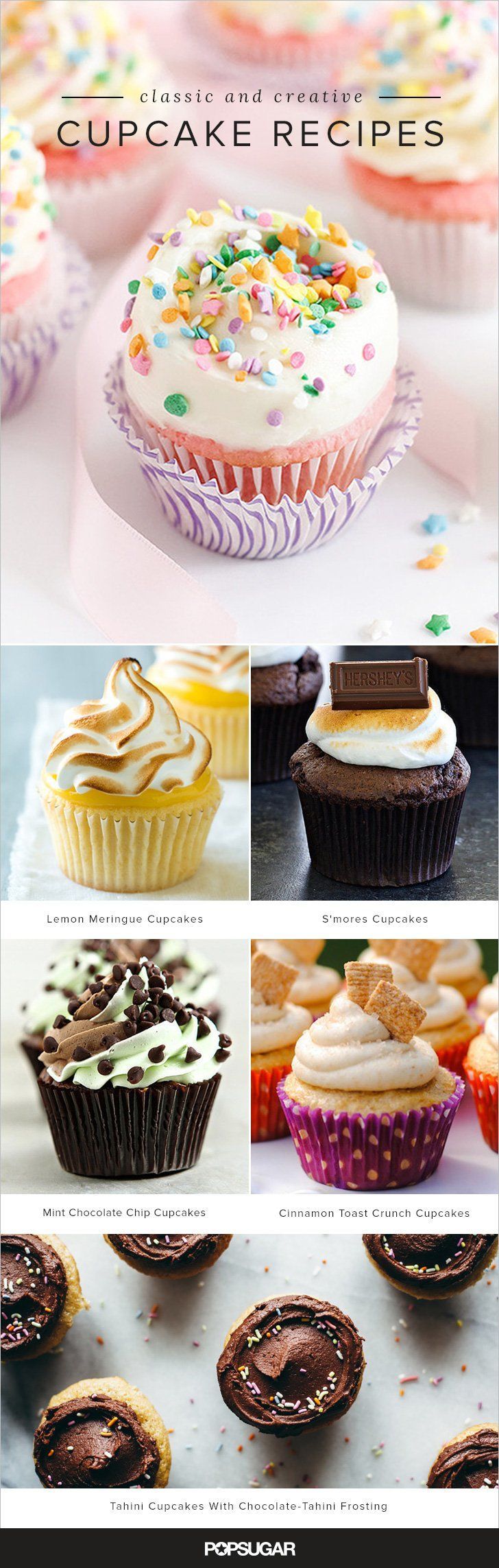 50 cupcake recipes, because sometimes more is more!
