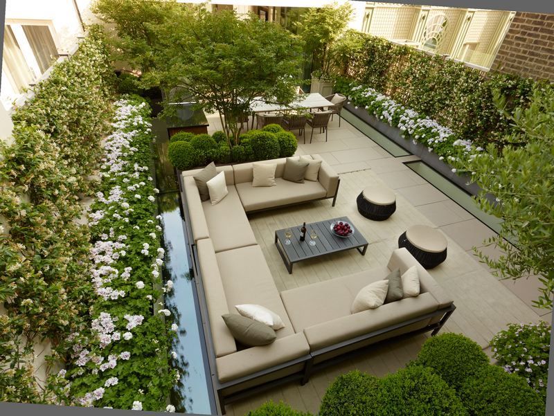 A London Roof Terrace | Bowles & Wyer bespoke garden design London