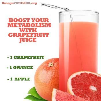 Boost Your Metabolism with Grapefruit Juice! For this and other metabolism boosting juice recipes visit: i