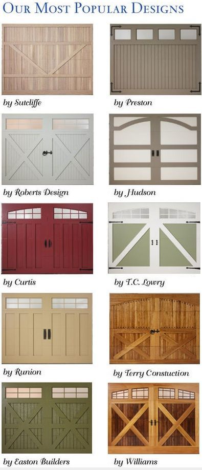 Carriage Garage Doors Amarr Designs