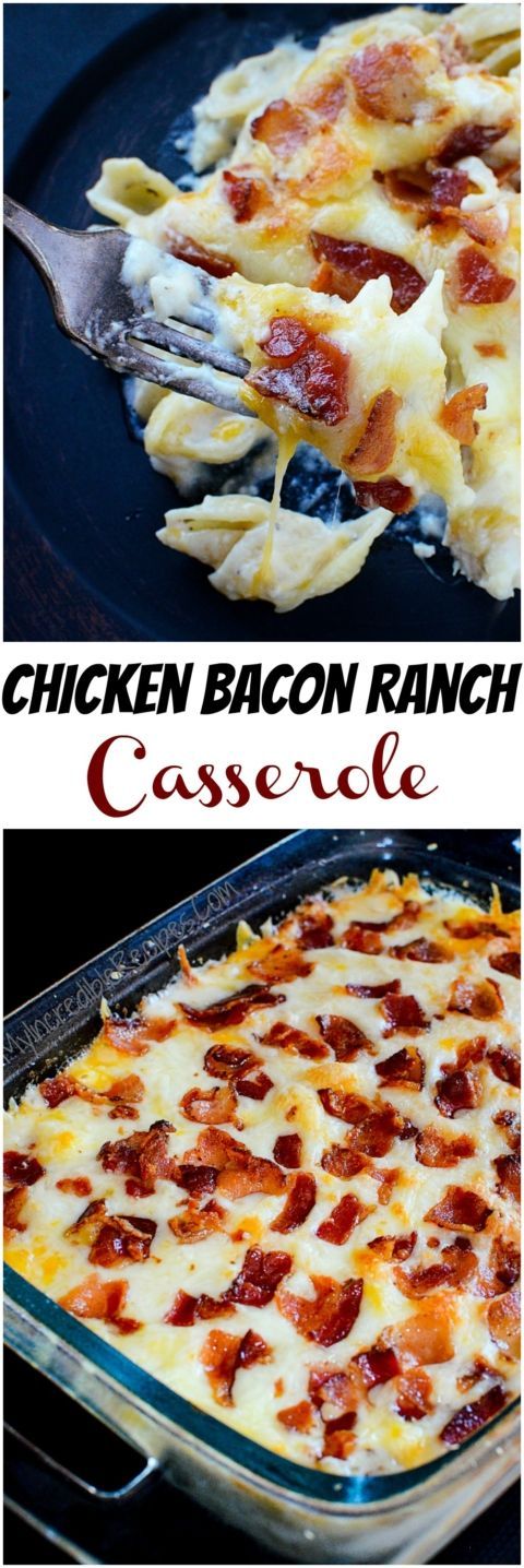 Chicken Bacon Ranch Casserole! – Incredible Recipes From Heaven