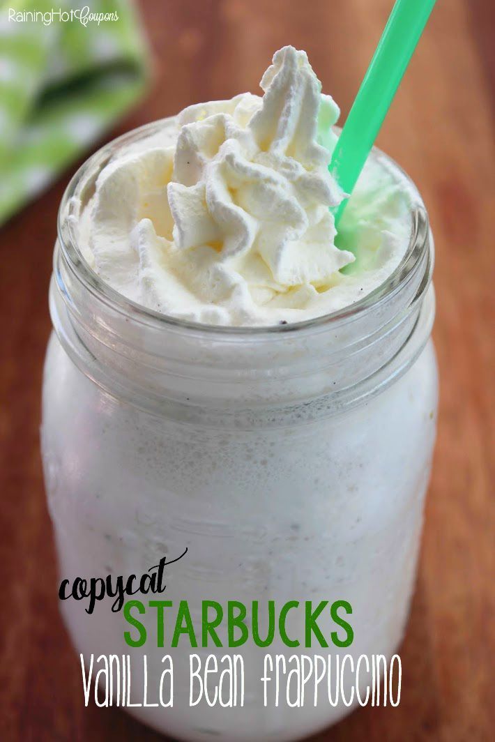 Copycat Starbucks Vanilla Bean Frappuccino – This Starbucks copycat recipe is actually kid friendly and a
