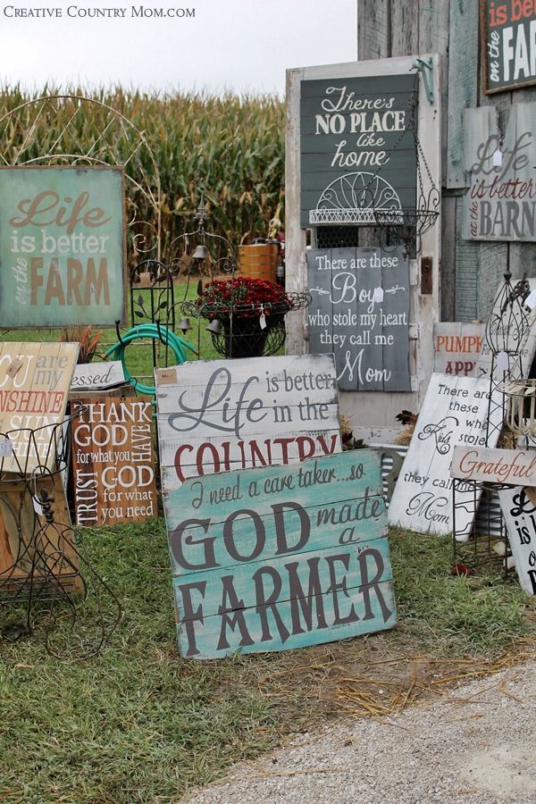 Creative Country Mom’s Garden: My Trip To Chandelier Barn Market….  Ever dreamed of hosting your own