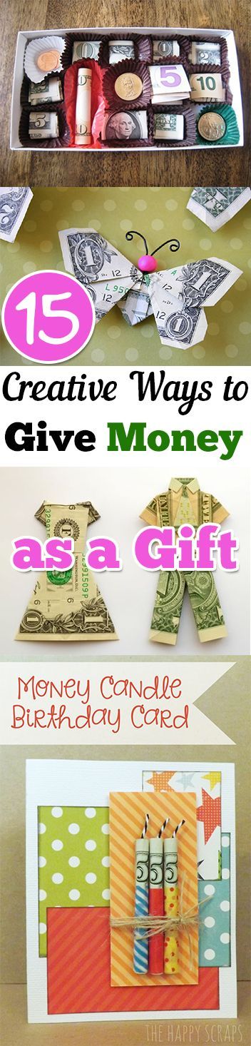 Creative ways to gift money- 15 Clever ways to give away money and make it fun!