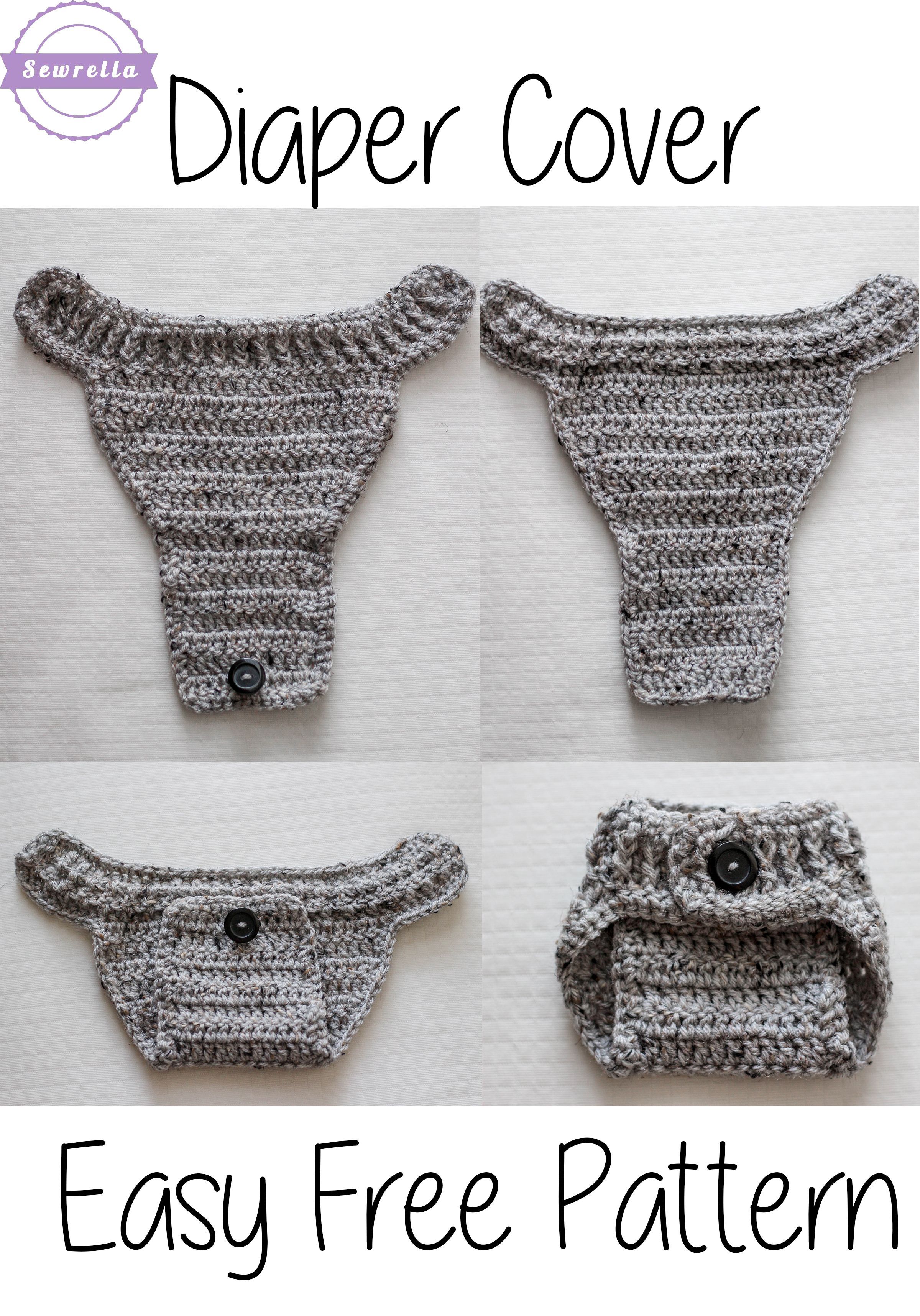 CROCHET Diaper Cover | Free Pattern from Sewrella