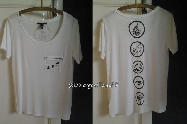 Divergent shirt *TIP* this is in French so put the site into google translator to read it in English :)