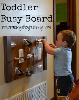 Embracing Life’s Journey: Toddler Busy Board