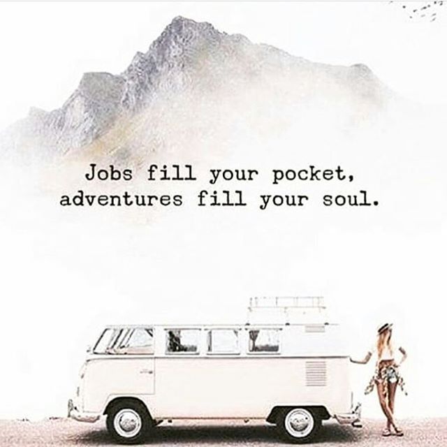 Filling your soul with lovely times and spiritual food and adventures is always better.