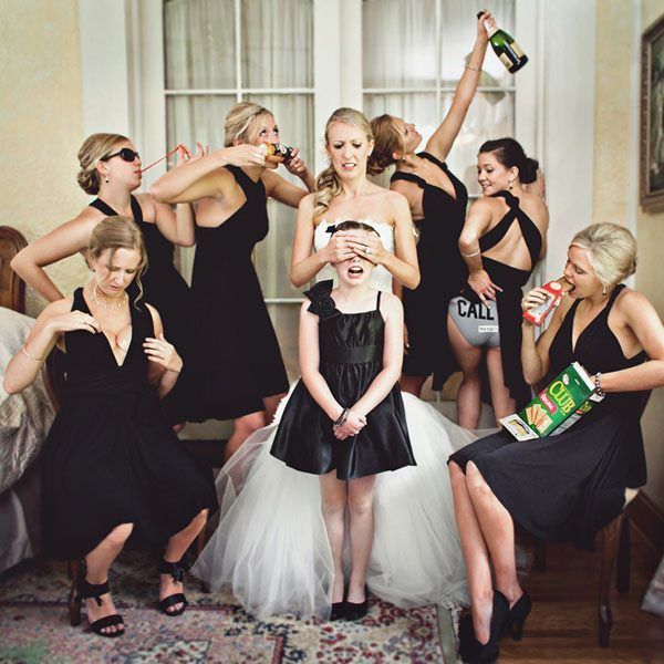 Hahaha all the troubled bridesmaides… the emotional eater, the one looking to get laid, the classy drunk