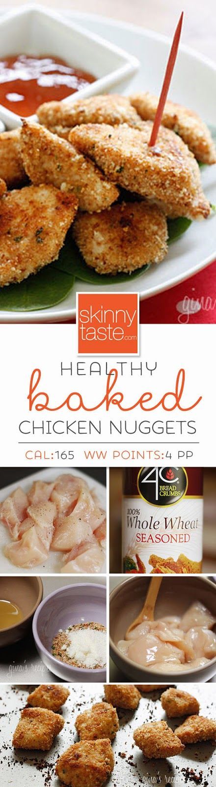 Healthy Baked Chicken Nuggets – an easy chicken recipe your whole family will love!