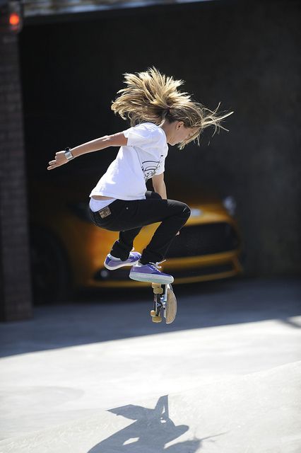 i want to raise girls like this. fearless. proud. gravity-defying.