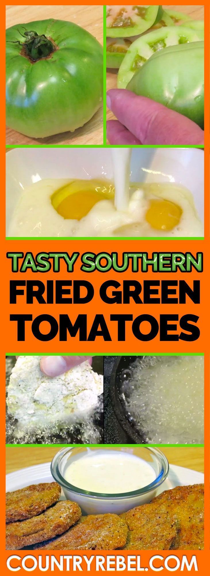Incredible Tasty Southern Fried Green Tomatoes Recipe!