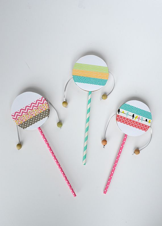 Kids’ Parties: DIY Musical Instruments by AliceandLois for Julep