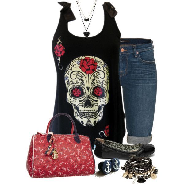 “Livia Cheyenne” by michelle-hersh-wenger on Polyvore. Made for another daughter using her Rockabilly/Bets