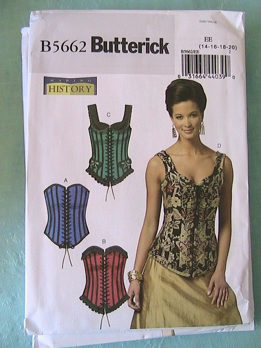 STEAMPUNK CORSET sewing patterns~ have