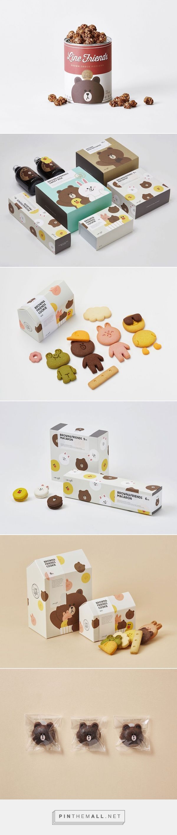 The Award-Winning Packaging Of LINE Café’s Snacks via DesignTAXI.com curated by Packaging Diva PD.