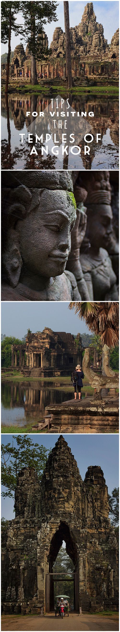 Tips and suggestions for planning at visit to the Temples of Angkor, Cambodia. #traveltips