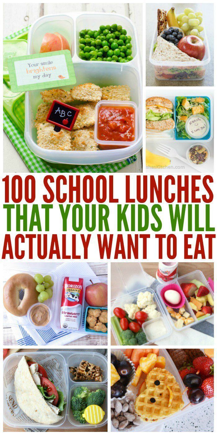 100+ School Lunches Kids Will Actually Want to Eat