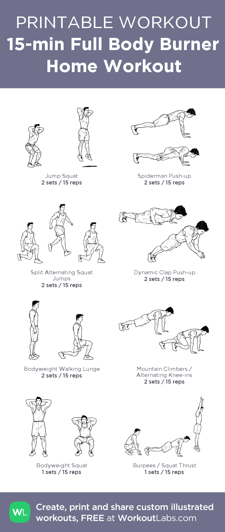 15-min Full Body Burner workout
