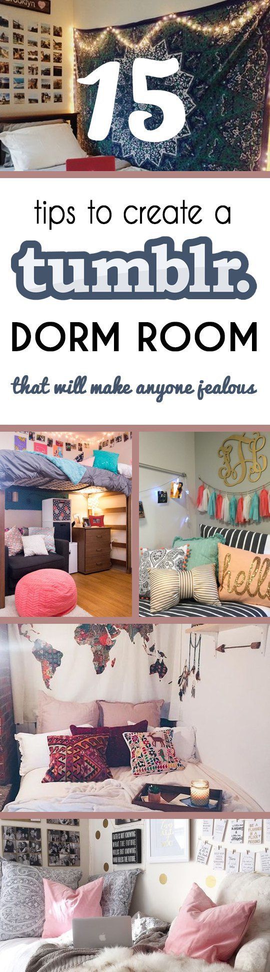 15 Tips To Create A Tumblr Dorm Room That’ll Make Anyone Jealous