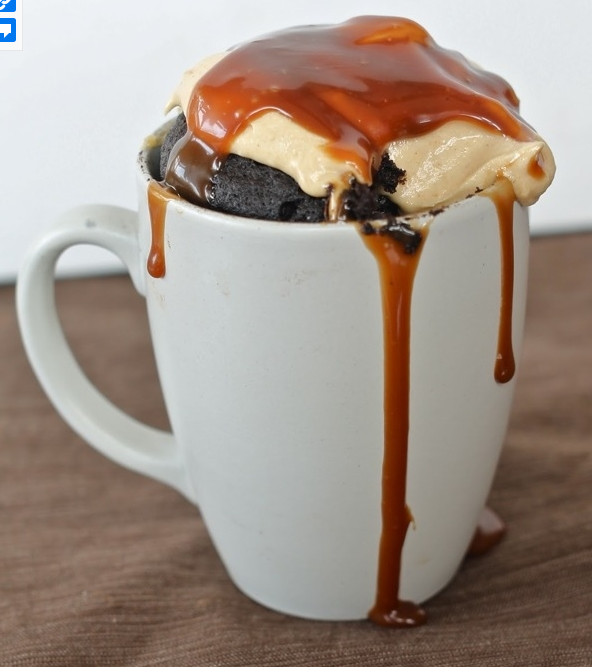 18 microwave-in-a-mug recipes…. The cinnamon roll is amazing!