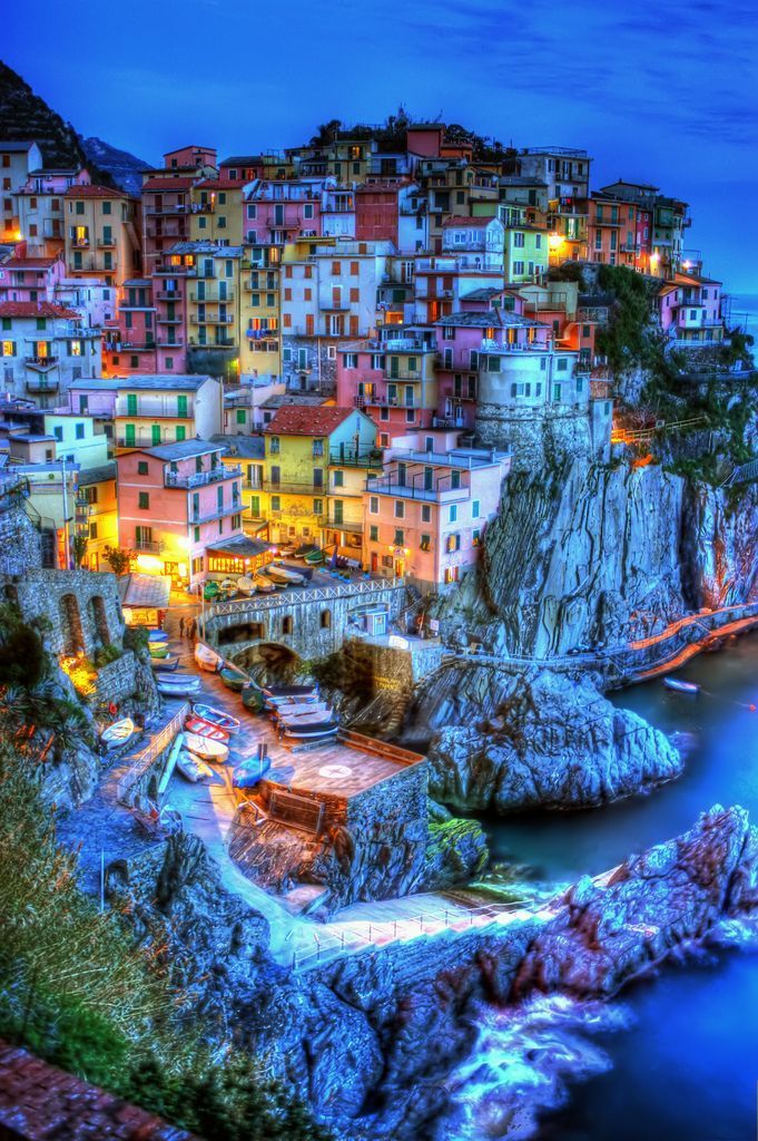 9 Real Life Fairytale Villages in Europe – On the coast of the Italian Riviera sits picturesque Cinque