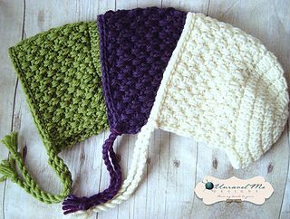 Baby Bonnet Crochet Pattern