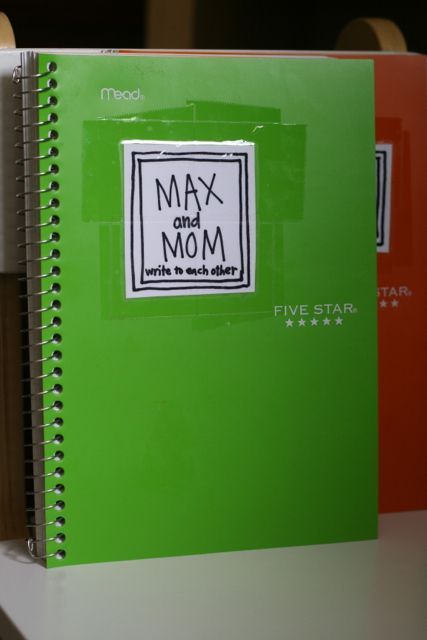 Back and forth journals for Mom and kids. I really love this idea for kids who keep their feelings ins