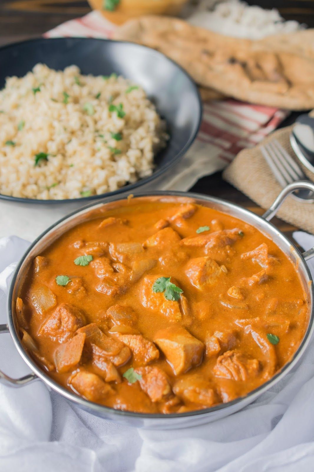 Chicken tikka masala. A classic popular Indian dish that is so full of flavor and so easy to make and