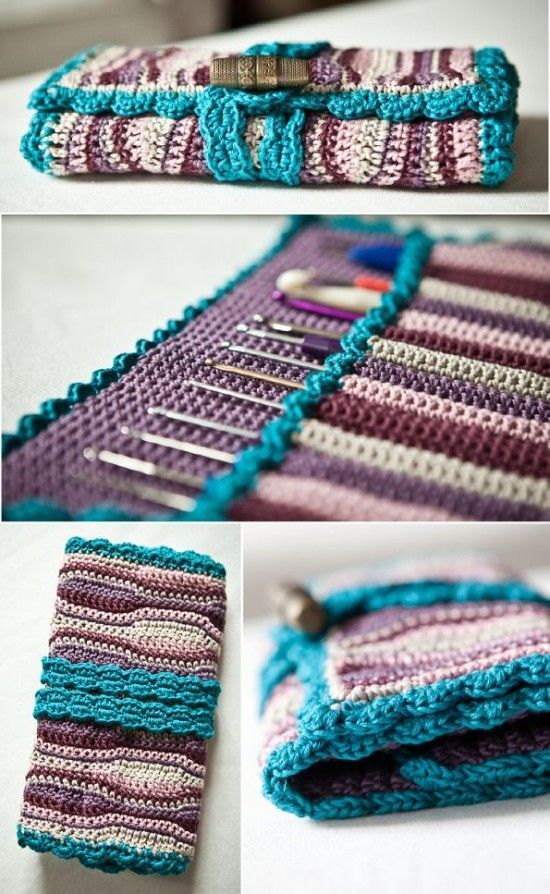 Crochet Hook Case Free Pattern