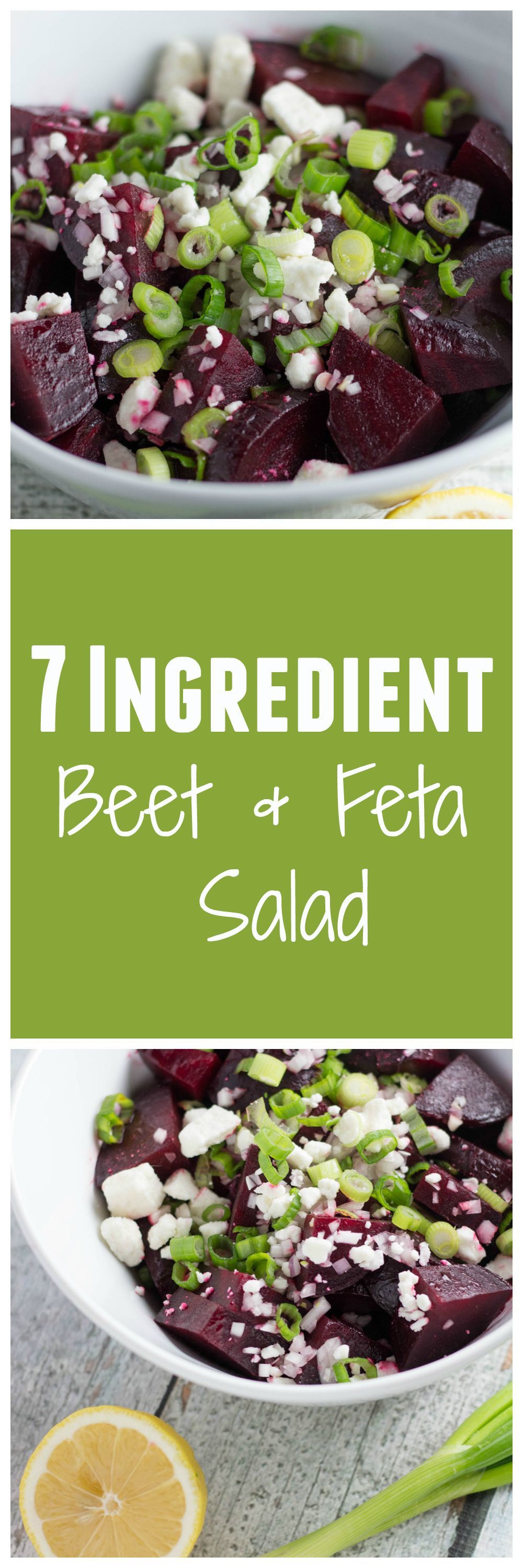 Flavorful Spring Salad! 7-Ingredient Beet and Feta Salad is one for the books! |Krollskorner.com