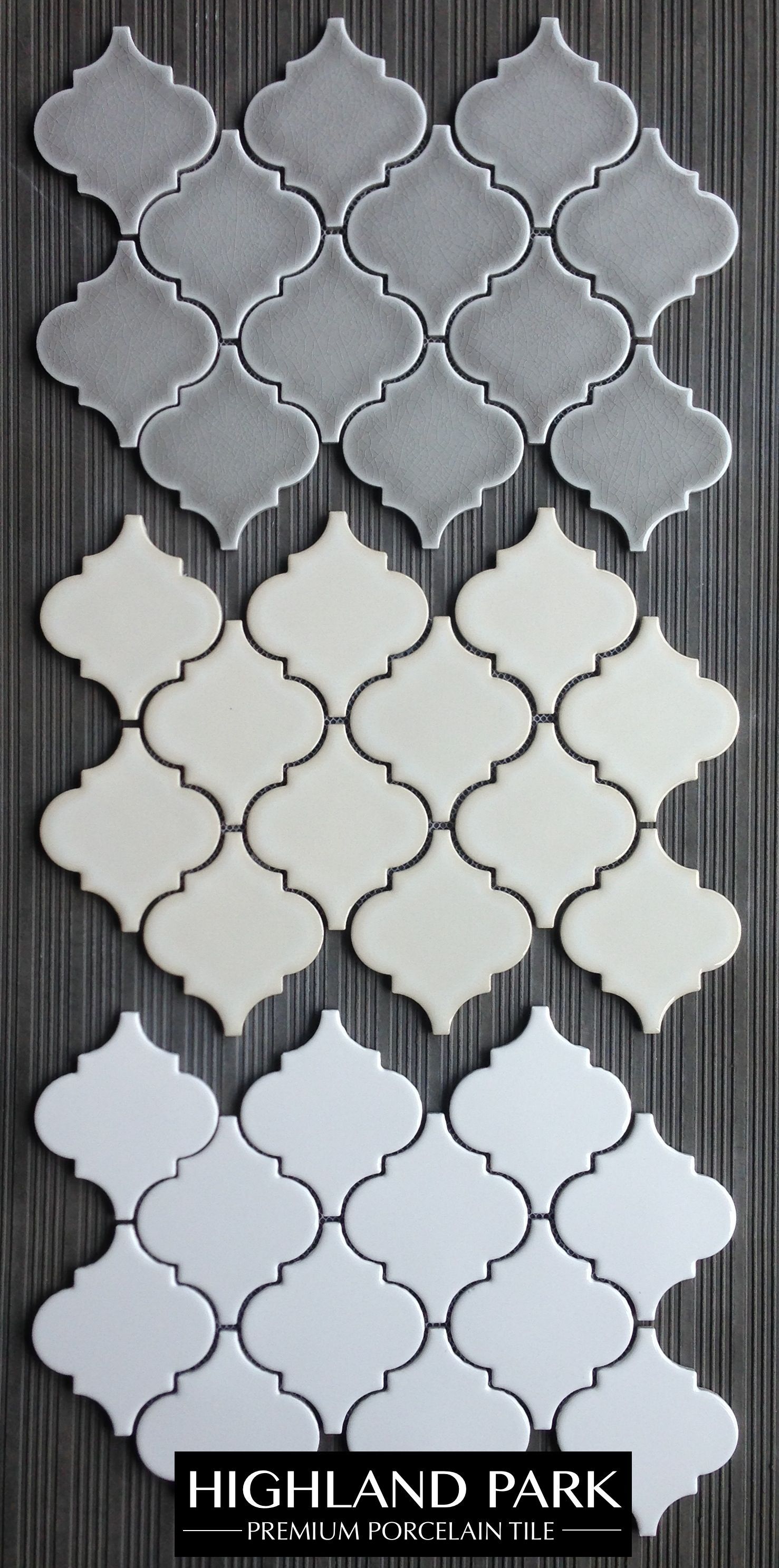 Highland Park Arabesque Porcelain Mosaic Tile for $11.50 a square foot is a great choice for a kitchen
