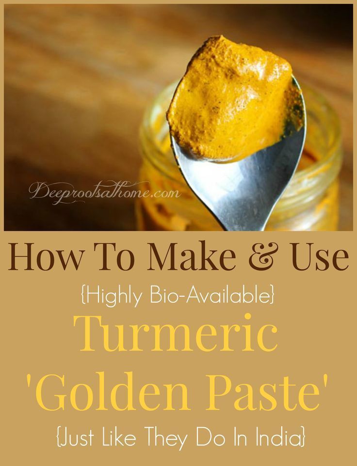 How To Make {& Use} Turmeric Golden Paste – Deep Roots at Home